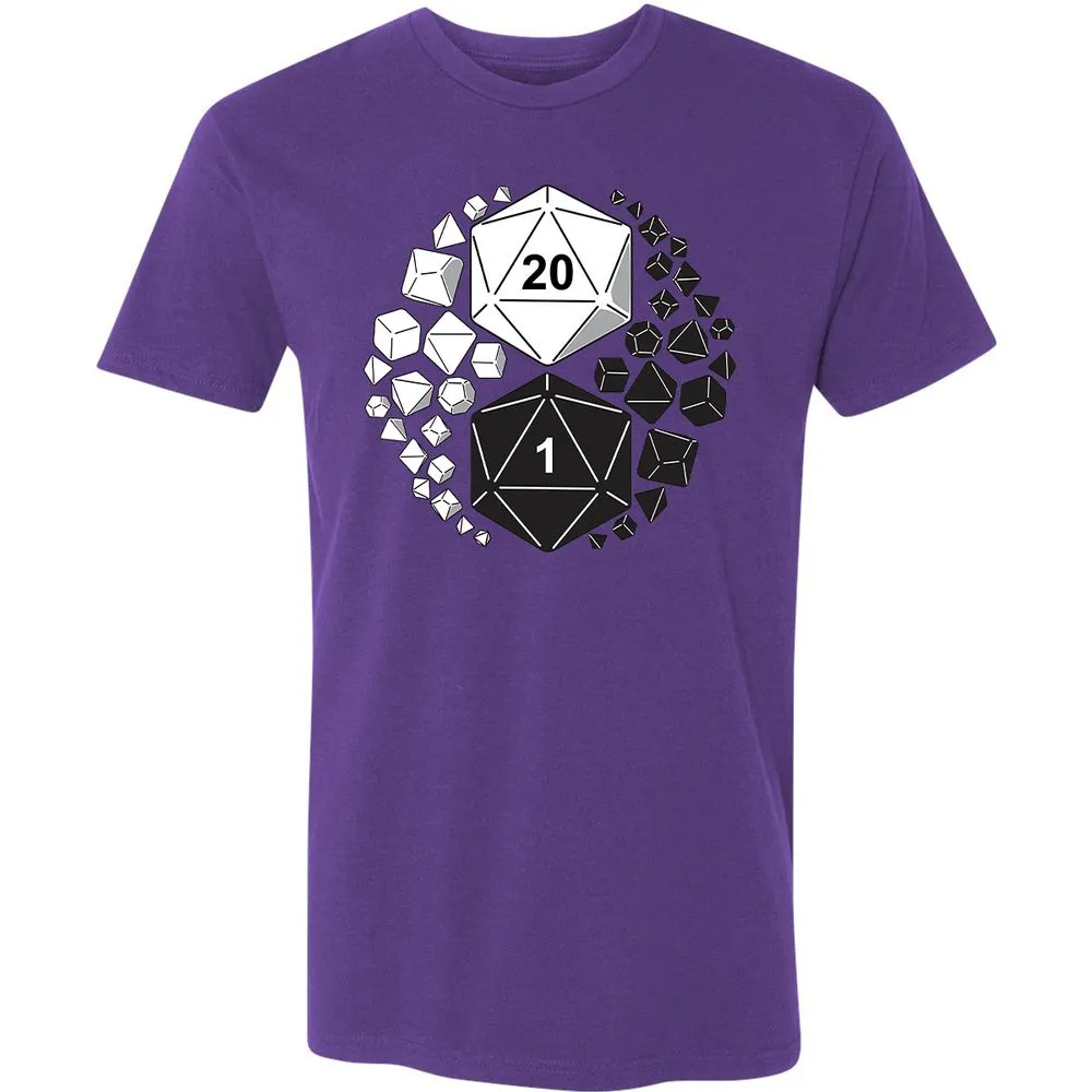 Gaming Yin Yang Premium Unisex T-Shirt - Purple Rush - 7