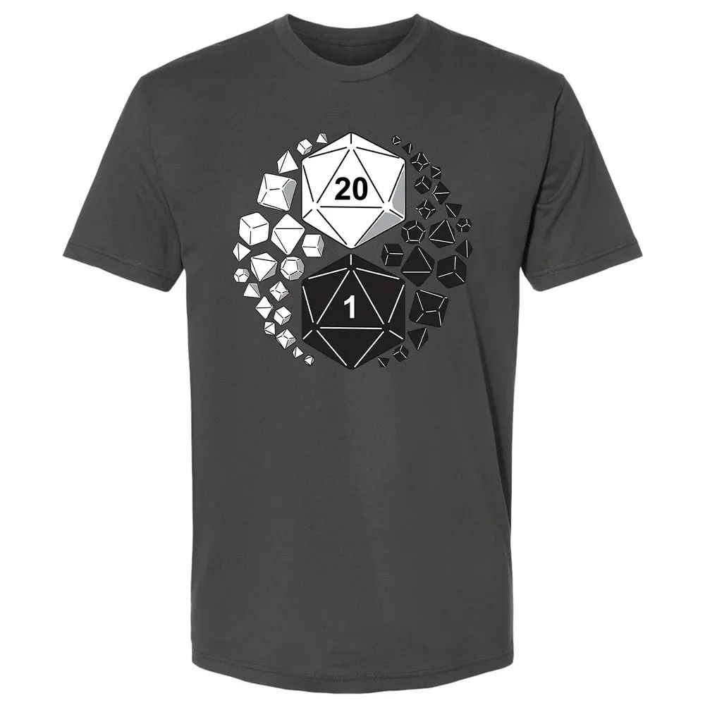 Gaming Yin Yang Premium Unisex T-Shirt - Heavy Metal - 8