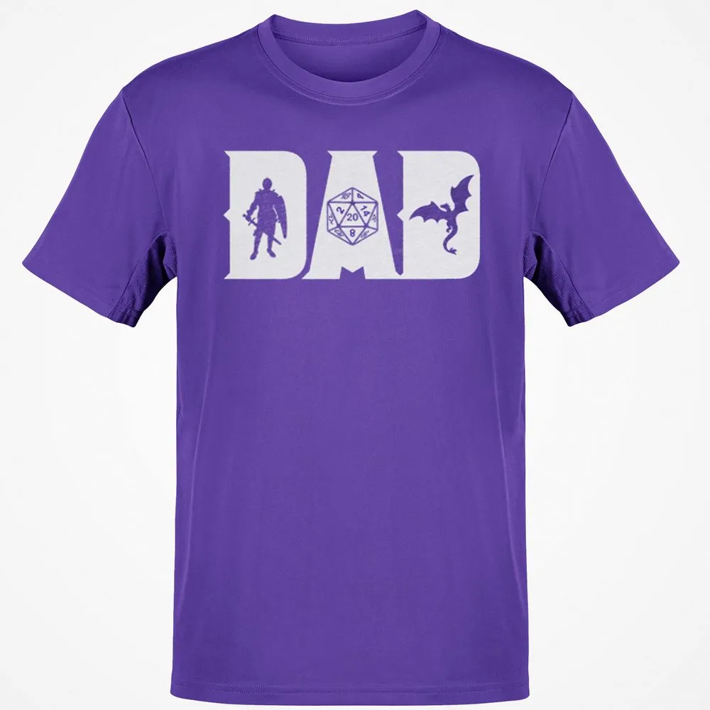 Dad Fathers Day Classic Unisex T-Shirt - Purple - 9