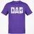 Dad Fathers Day Classic Unisex T-Shirt - Purple - 9