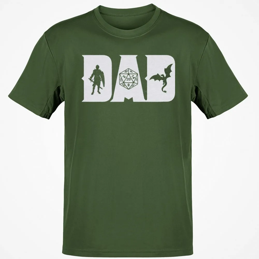 Dad Fathers Day Classic Unisex T-Shirt - Military Green - 6