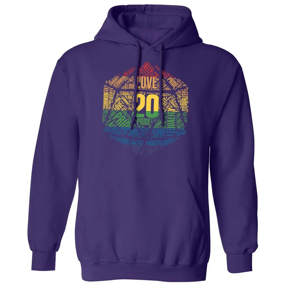 D20 Pride Classic Unisex Hoodie - Purple - 6