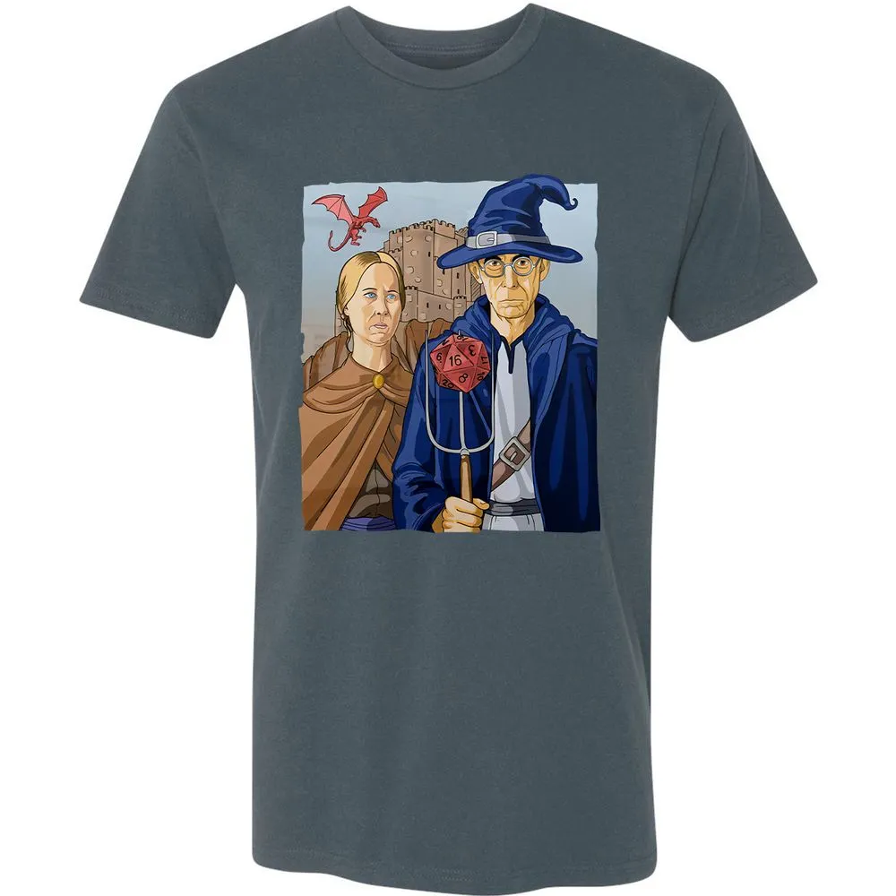 DnD Gothic Premium Unisex T-Shirt - Indigo - 15