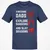 Awesome Dad Fathers Day Classic Unisex T-Shirt - Navy - 7