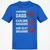 Awesome Dad Fathers Day Classic Unisex T-Shirt - Royal - 11