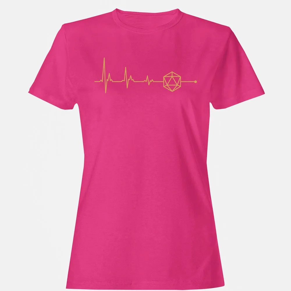 D20 Dice Is My Life Women's T-Shirt - Heliconia - 6
