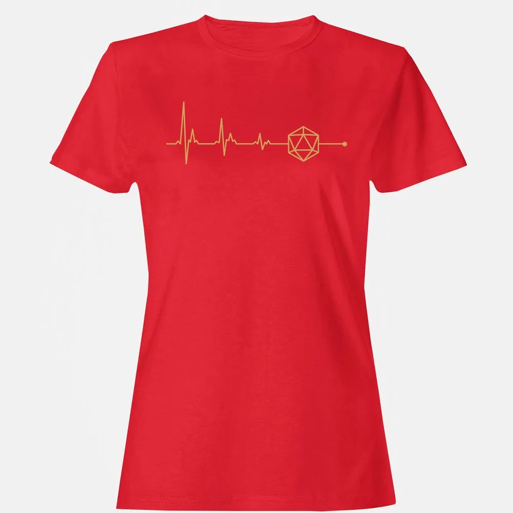 D20 Dice Is My Life Women's T-Shirt - Red - 13