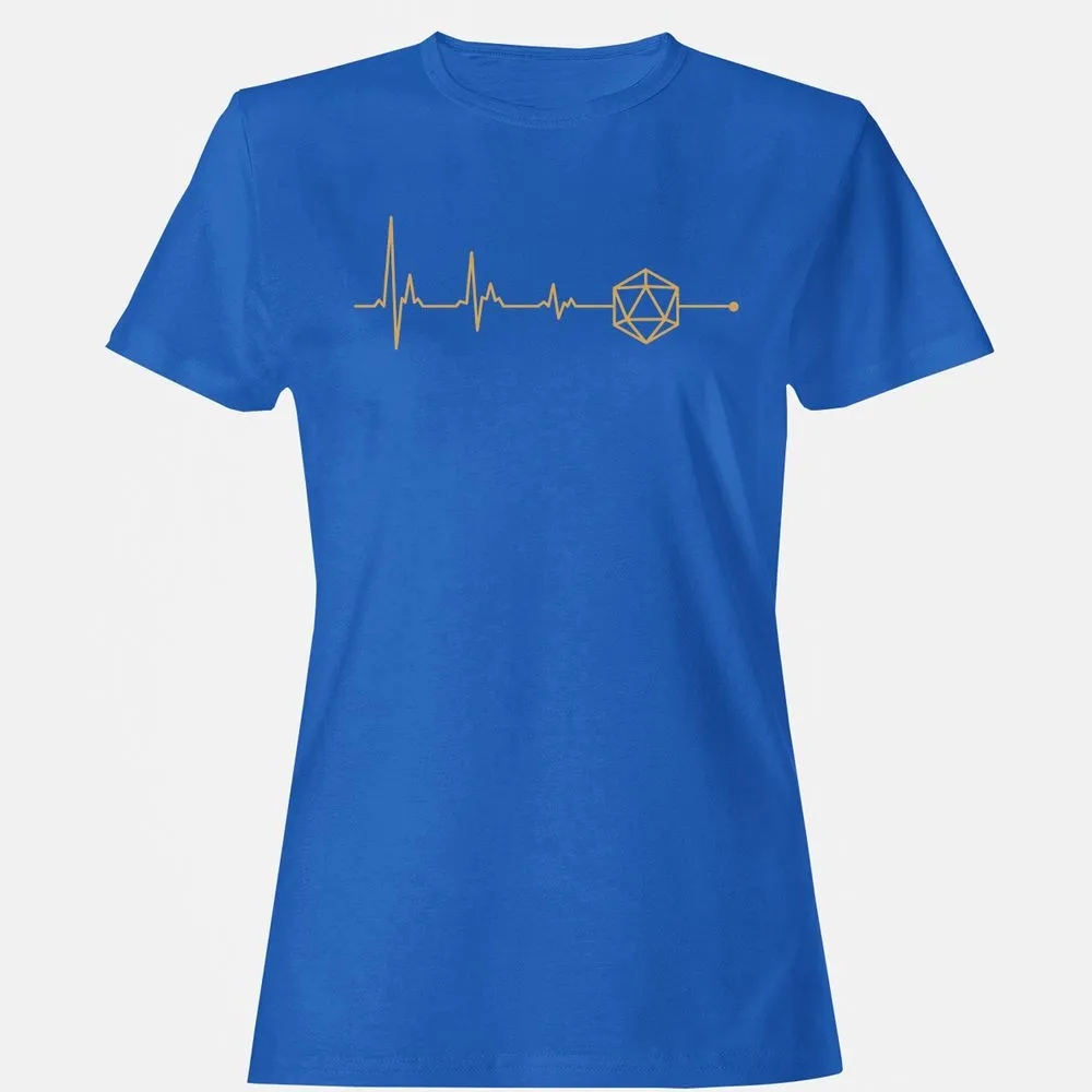 D20 Dice Is My Life Women's T-Shirt - Royal - 14