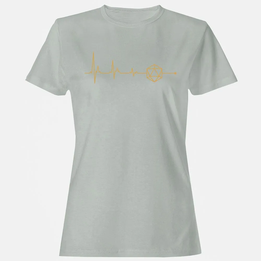 D20 Dice Is My Life Women's T-Shirt - Ash - 2