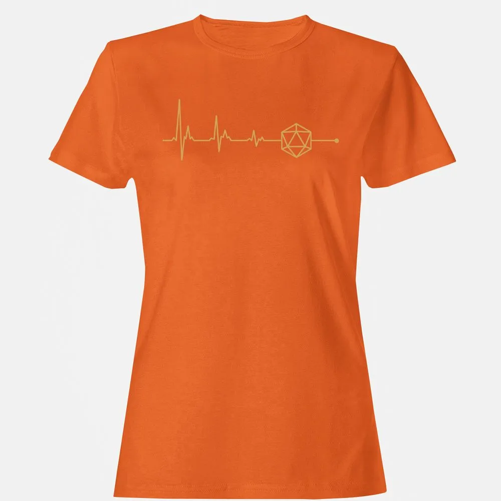 D20 Dice Is My Life Women's T-Shirt - Orange - 11