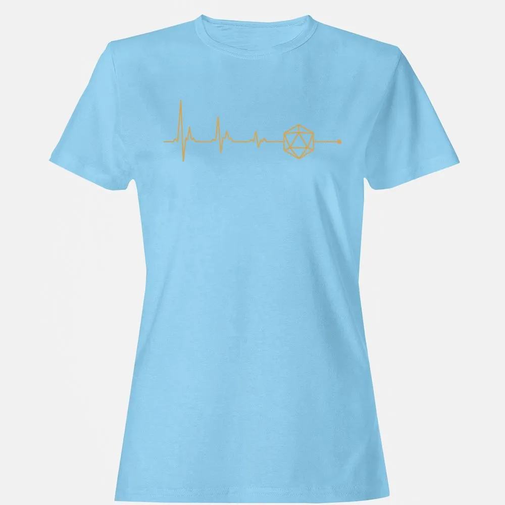 D20 Dice Is My Life Women's T-Shirt - Light Blue - 8