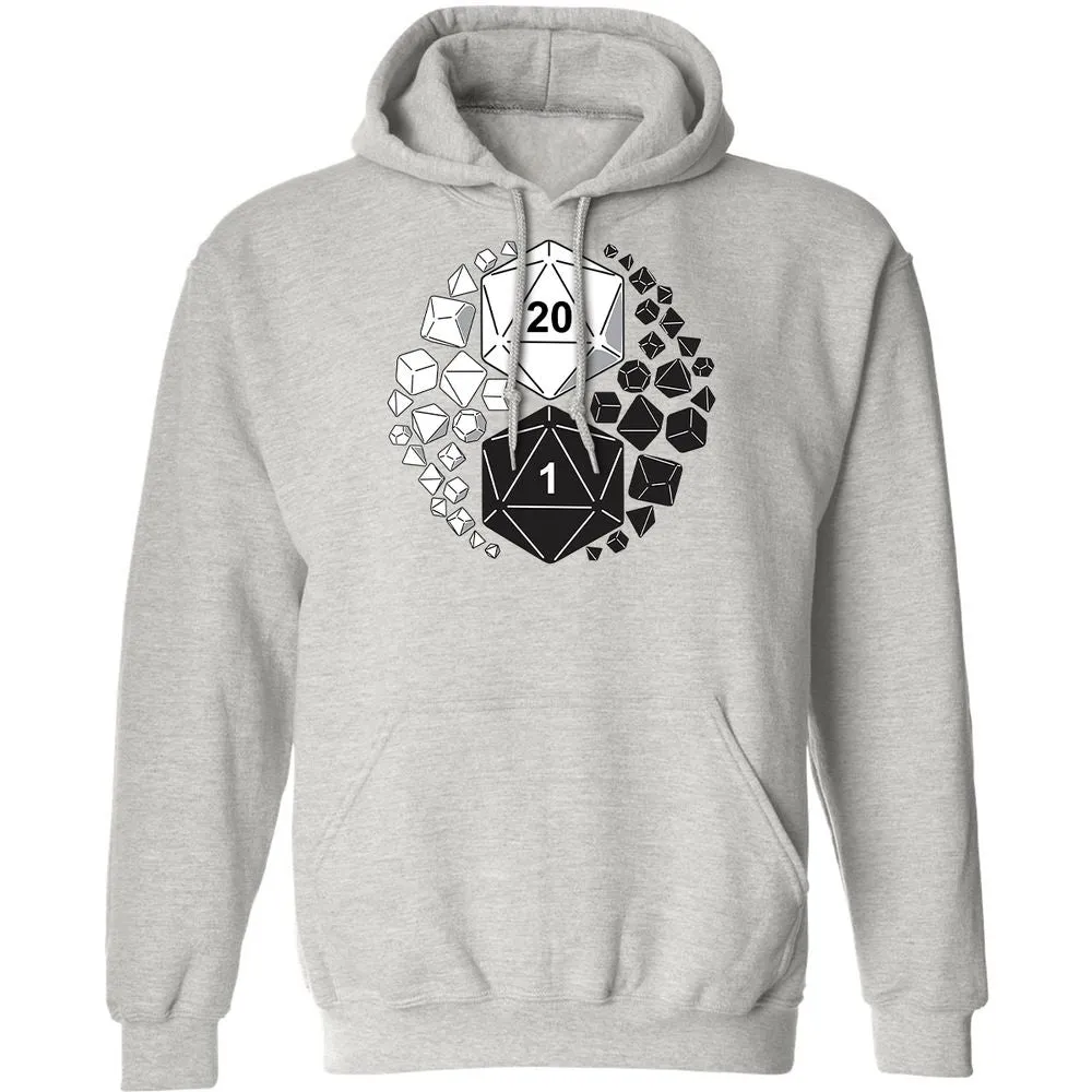 Gaming Yin Yang Classic Unisex Hoodie - Ash - 8
