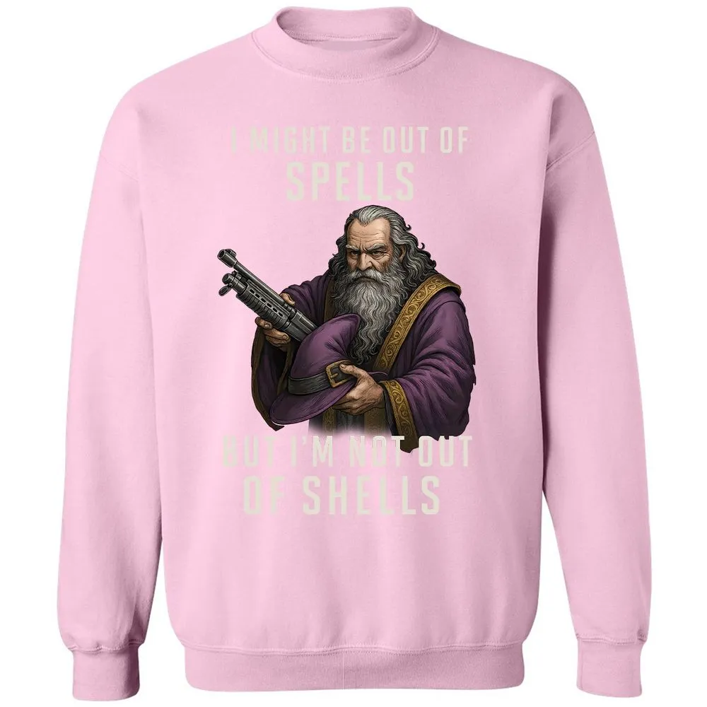 Not Out Of Shells Classic Unisex Sweatshirt - Light Pink - 3