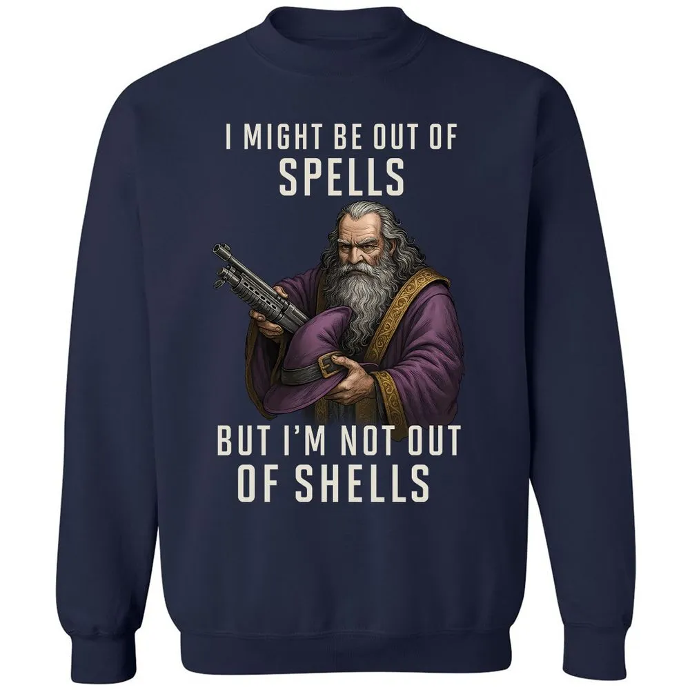 Not Out Of Shells Classic Unisex Sweatshirt - Navy - 2