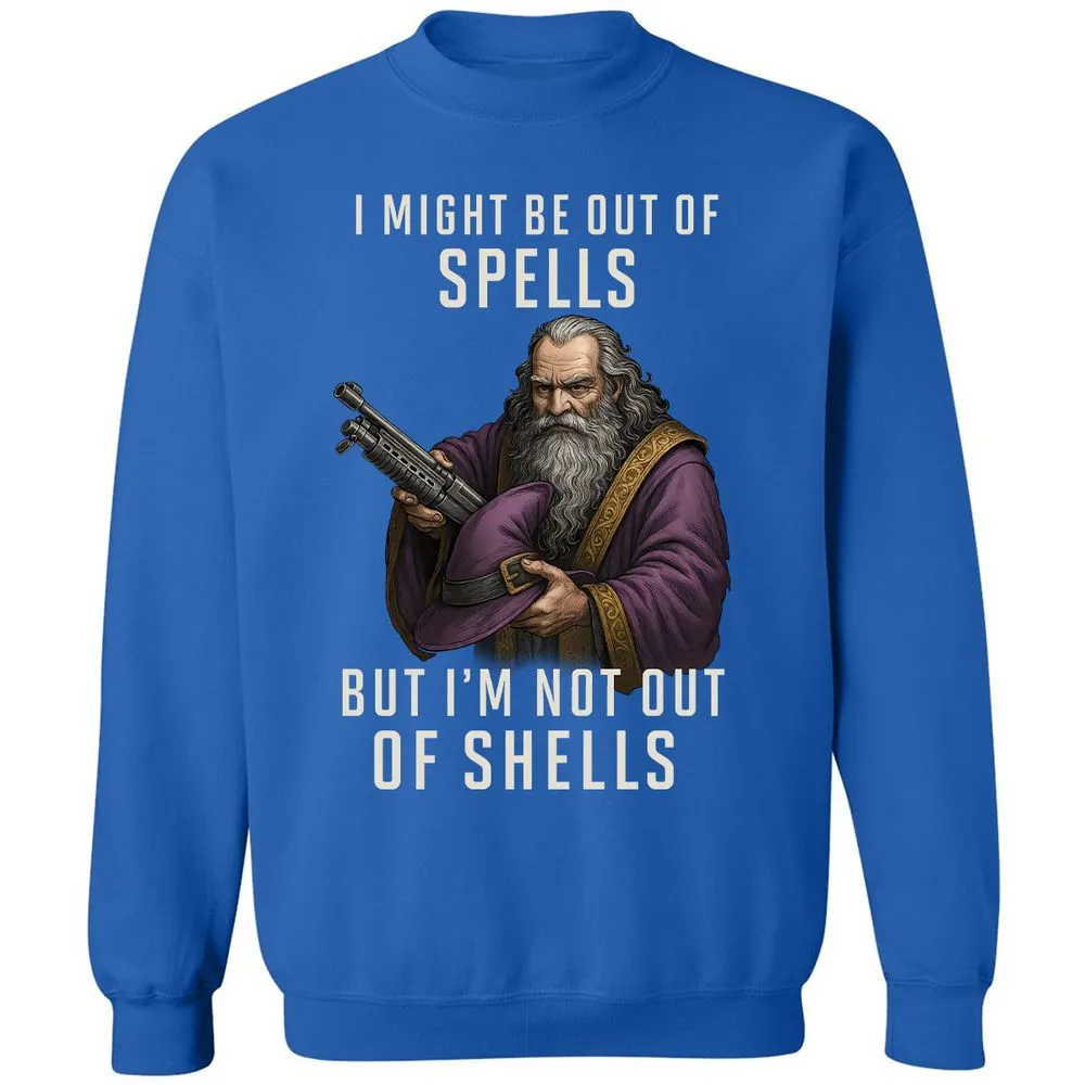 Not Out Of Shells Classic Unisex Sweatshirt - Royal - 9