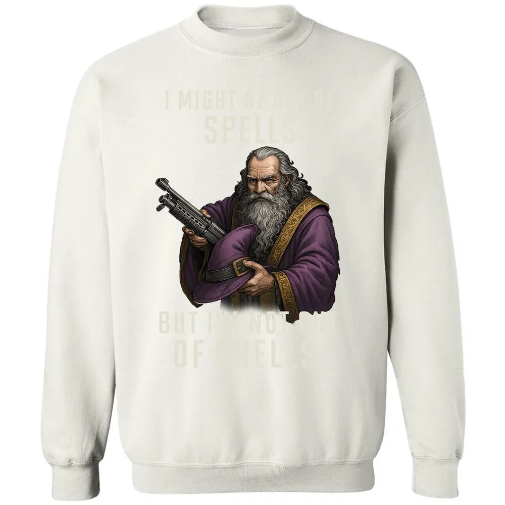 Not Out Of Shells Classic Unisex Sweatshirt - White - 12