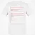 Backend Developer Stats Classic Unisex T-Shirt - White - 12