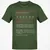 Backend Developer Stats Classic Unisex T-Shirt - Military Green - 6