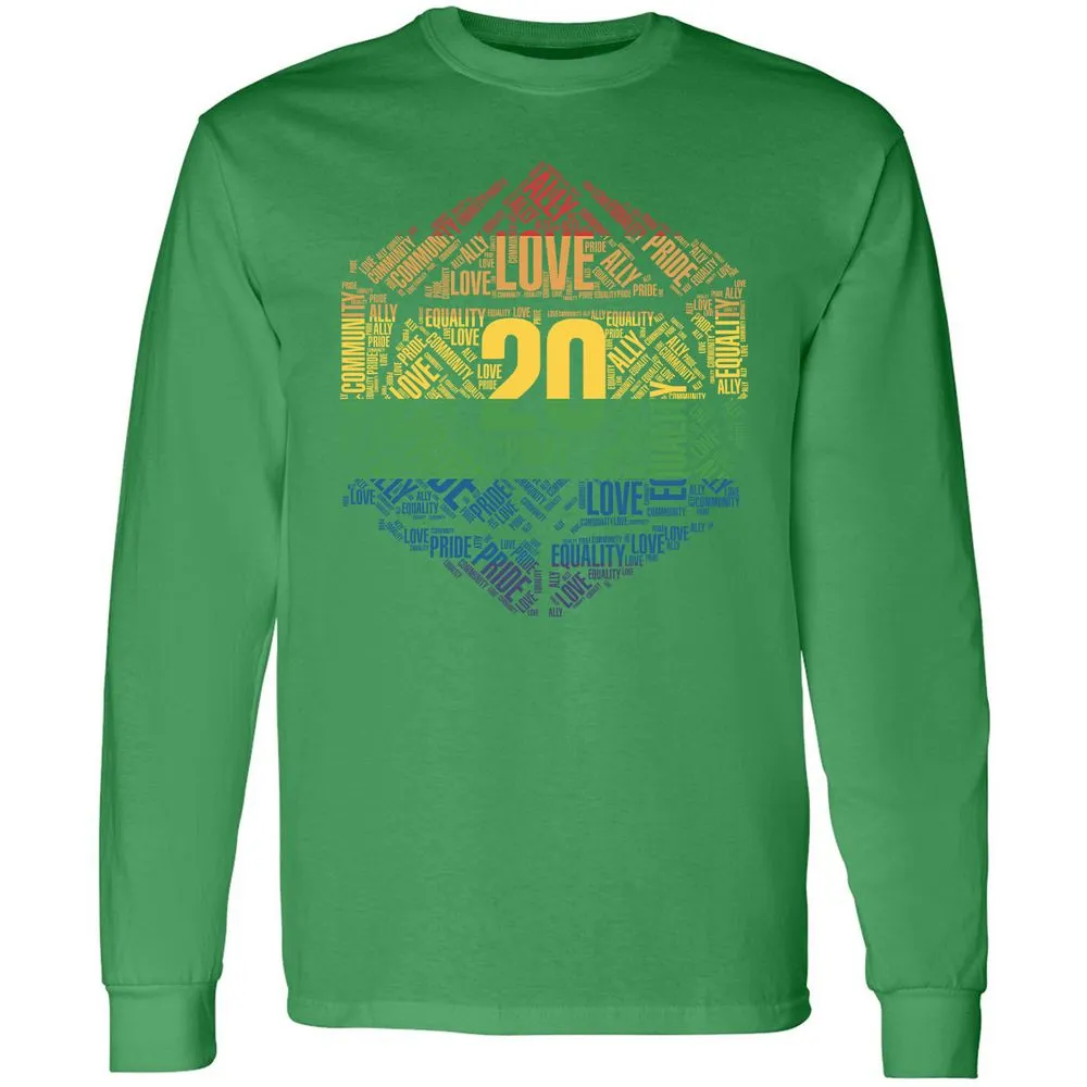 D20 Pride Long Sleeve T-Shirt - Irish Green - 10