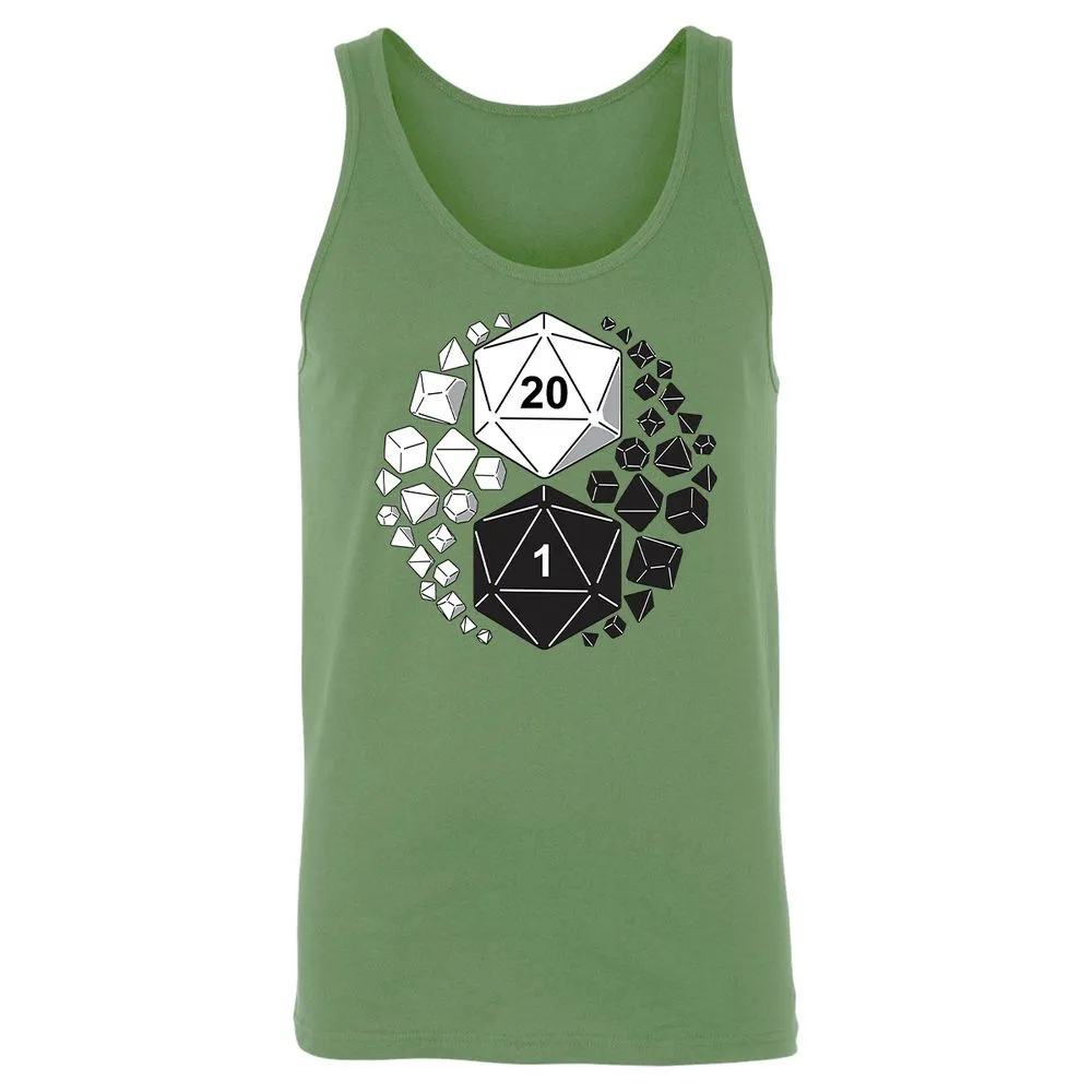 Gaming Yin Yang Unisex Jersey Tank - Leaf - 10