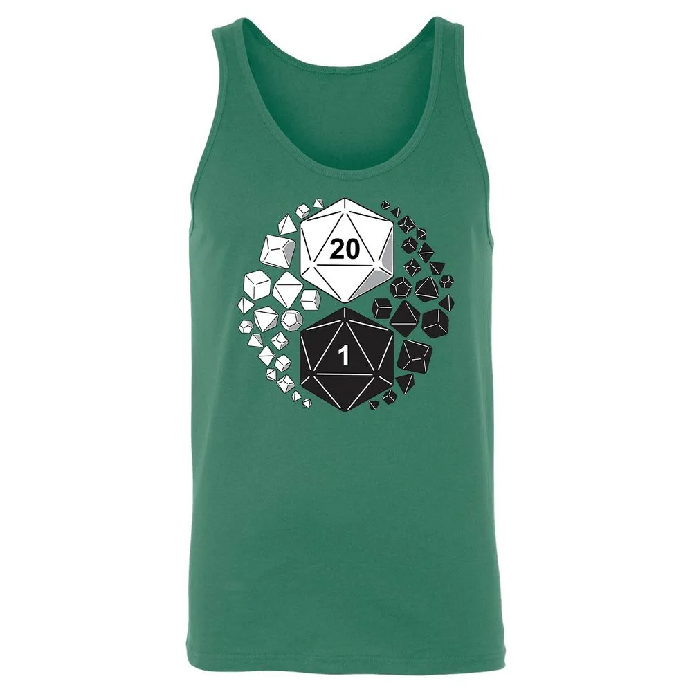 Gaming Yin Yang Unisex Jersey Tank - Kelly - 9
