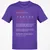 Designer Stats Classic Unisex T-Shirt - Purple - 9