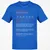 Designer Stats Classic Unisex T-Shirt - Royal - 11