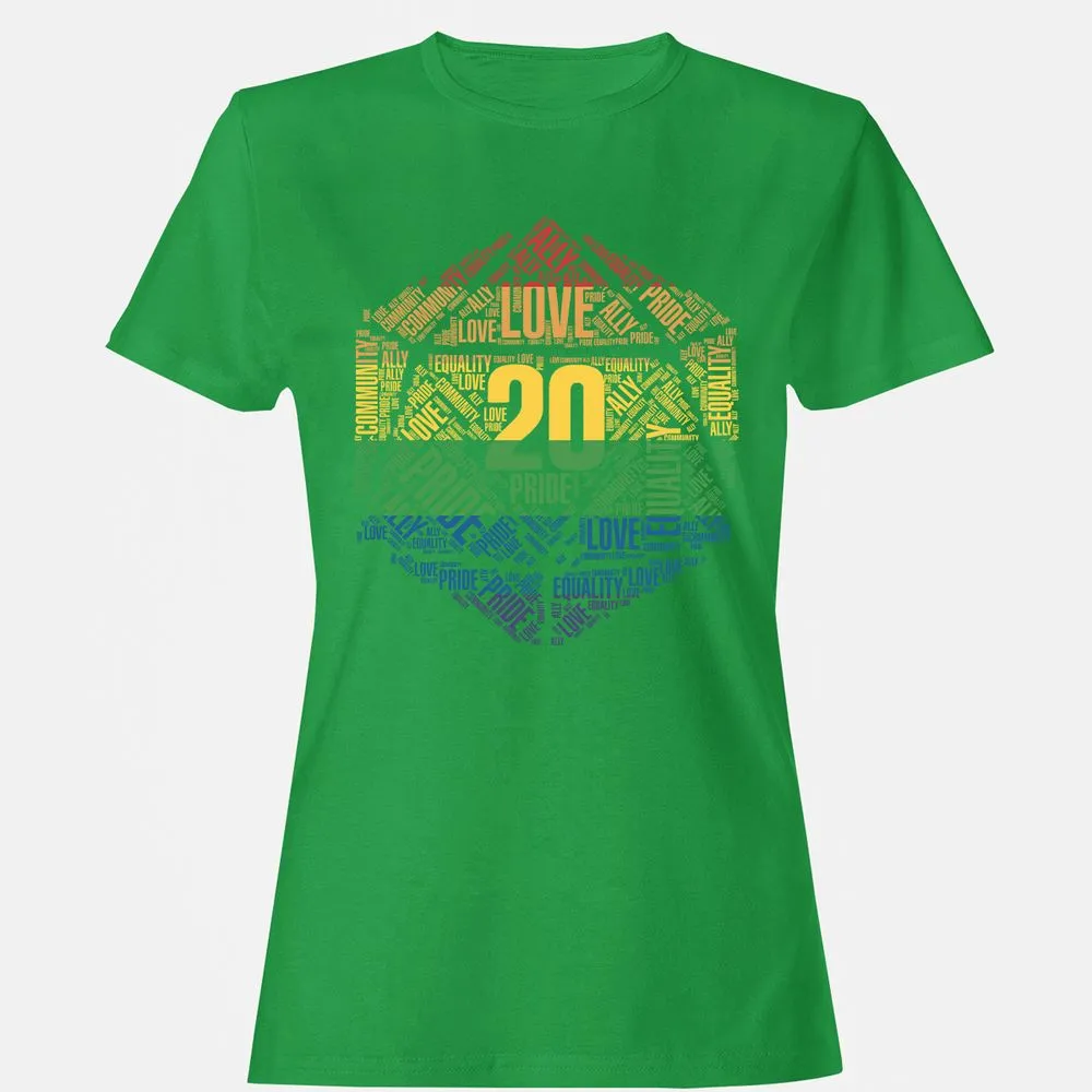 D20 Pride Women's T-Shirt - Irish Green - 7