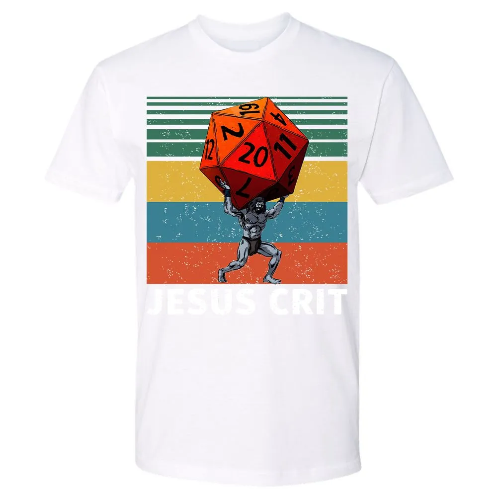 Jesus Crit Premium Unisex T-Shirt - White - 4