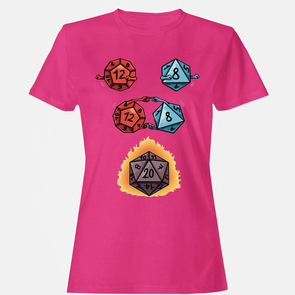 Dice Fusion RPG Women's T-Shirt - Heliconia - 6