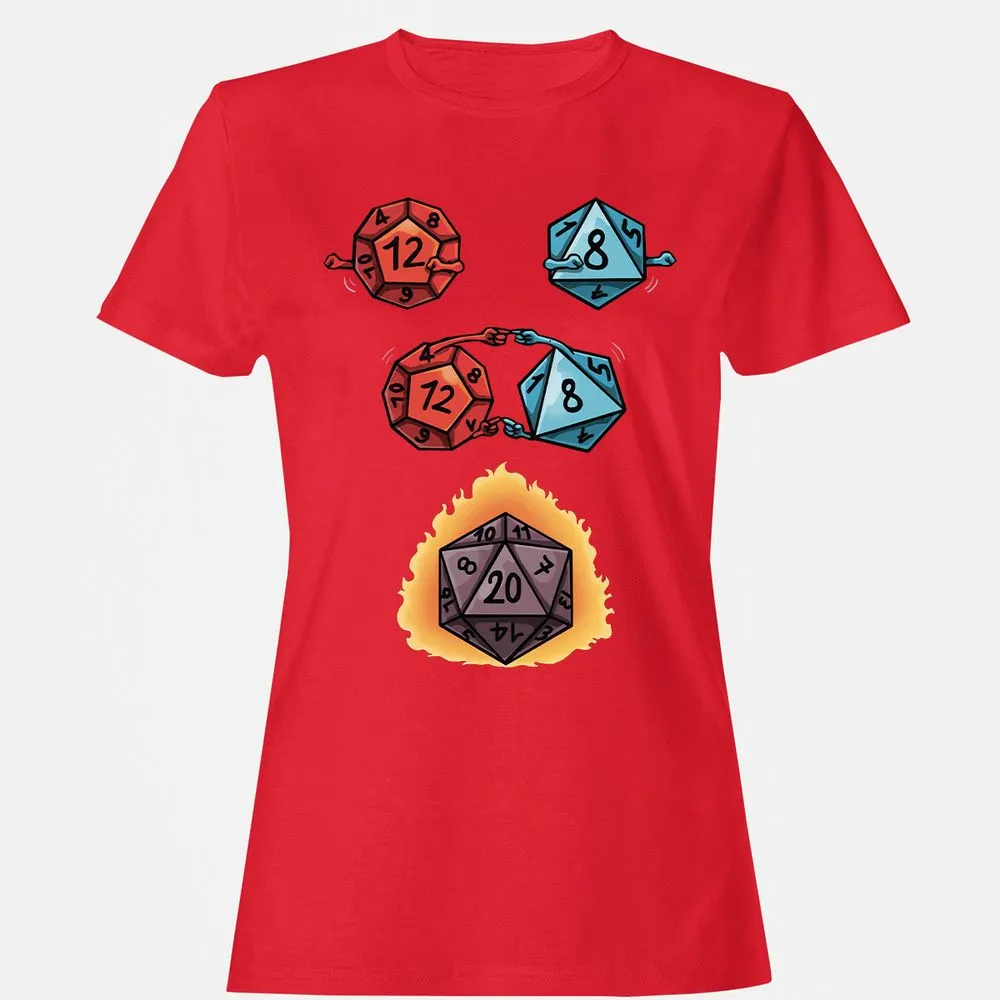 Dice Fusion RPG Women's T-Shirt - Red - 13