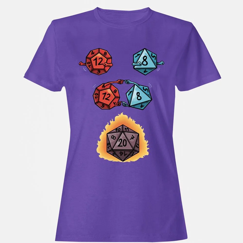 Dice Fusion RPG Women's T-Shirt - Purple - 12