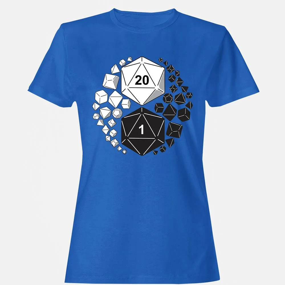 Gaming Yin Yang Women's T-Shirt - Royal - 14