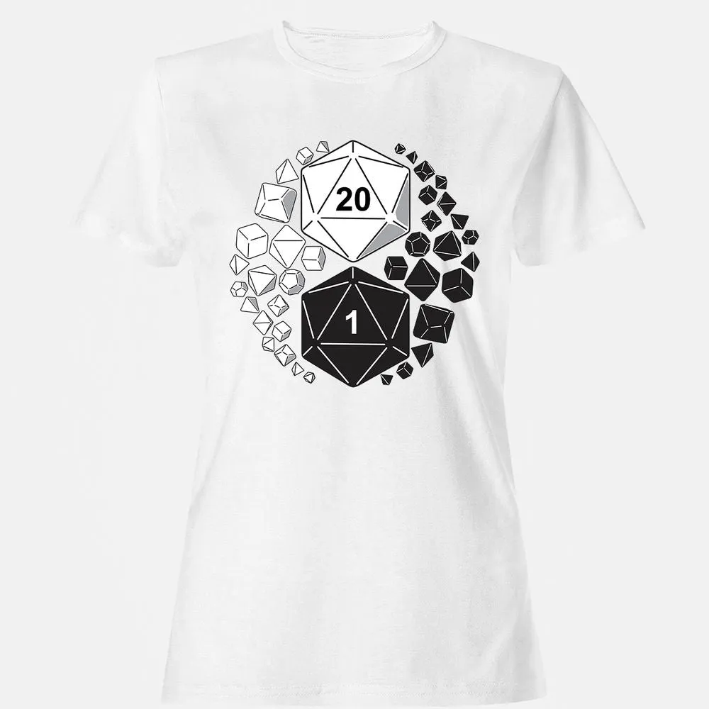 Gaming Yin Yang Women's T-Shirt - White - 16
