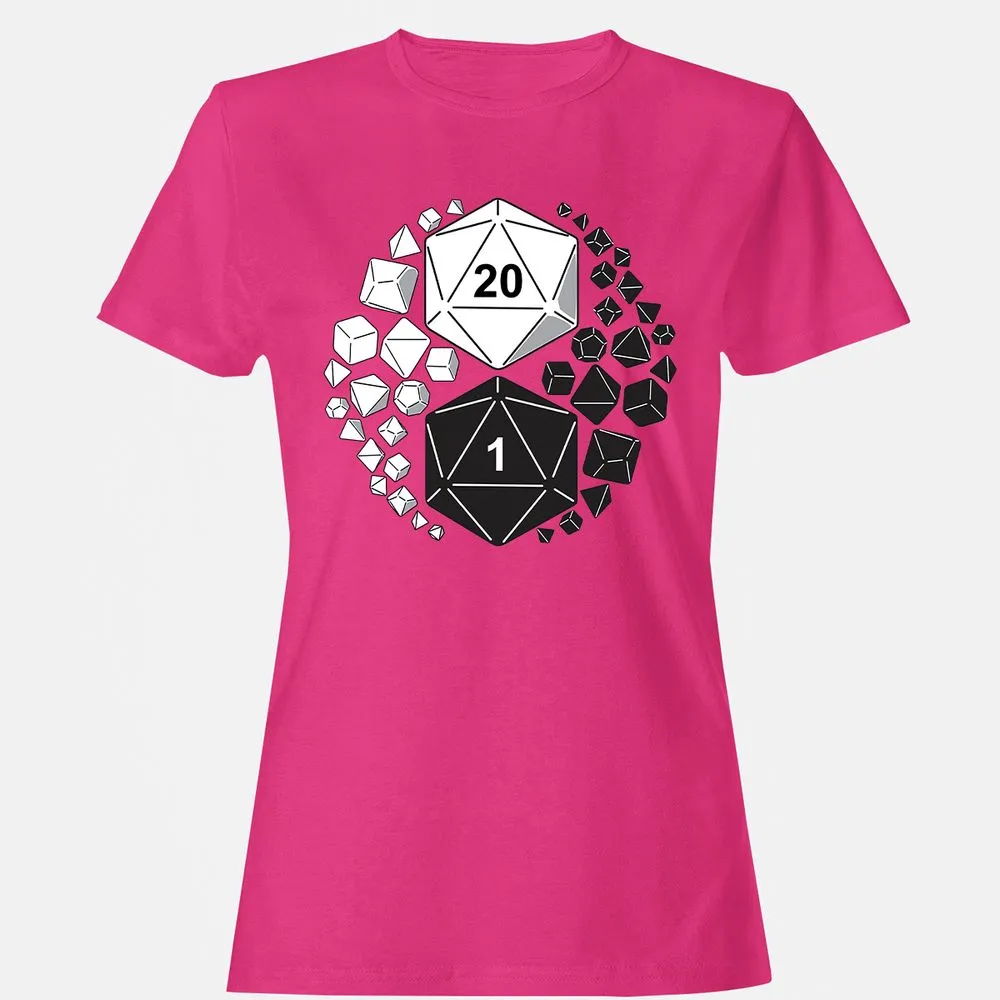 Gaming Yin Yang Women's T-Shirt - Heliconia - 6