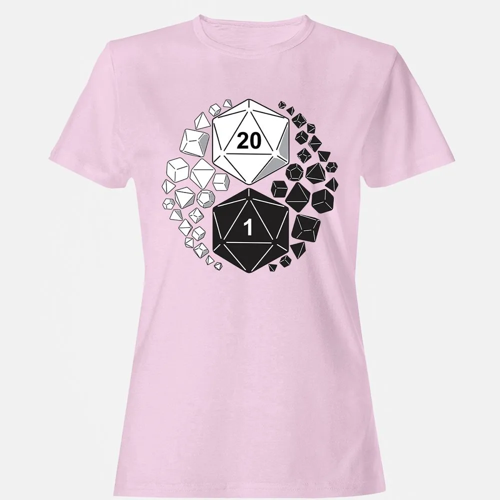 Gaming Yin Yang Women's T-Shirt - Light Pink - 9