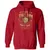 Because I'm The Dm That's Why Classic Unisex Hoodie - Red - 5