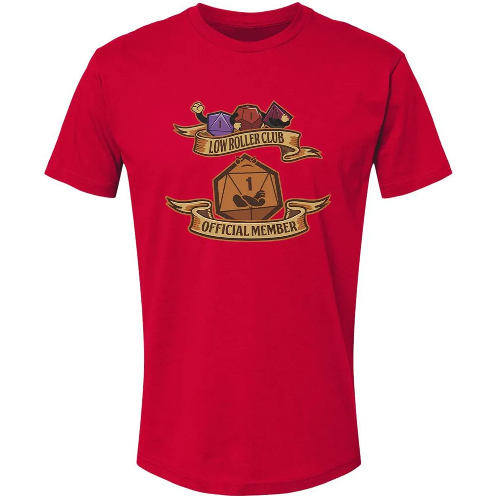 Low Roller Club Premium Unisex T-Shirt - Red - 6