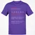 Tester Stats Classic Unisex T-Shirt - Purple - 9