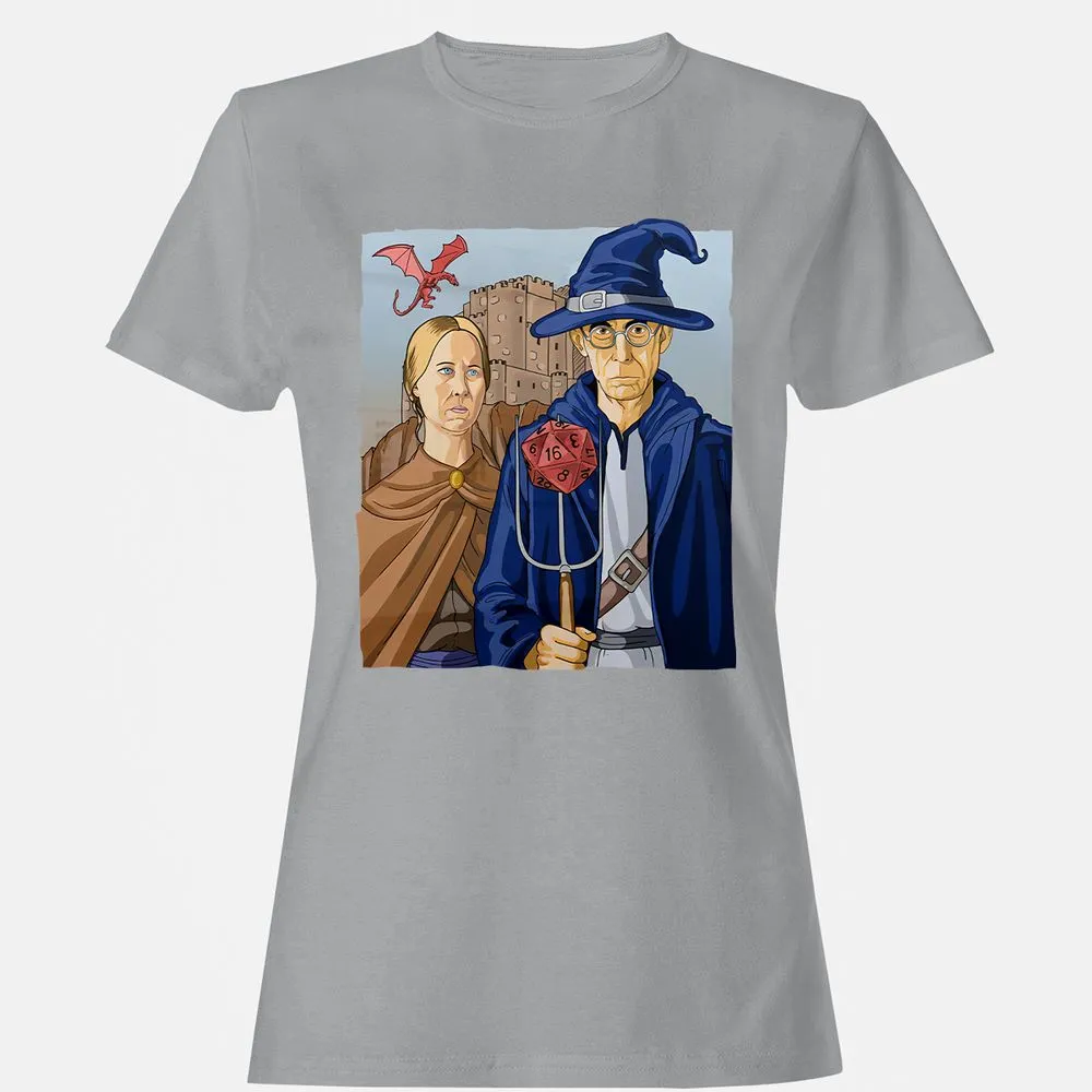 DnD Gothic Women's T-Shirt - Sport Grey - 15