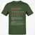 Data Scientist Stats Classic Unisex T-Shirt - Military Green - 6