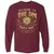 Because I'm The Dm That's Why Long Sleeve T-Shirt - Maroon - 11