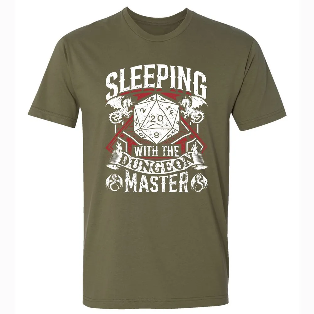 Sleeping With The DM Premium Unisex T-Shirt - Military Green - 5