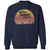 Vintage It's Never Sunny In Barovia Classic Unisex Sweatshirt - Navy - 2
