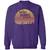 Vintage It's Never Sunny In Barovia Classic Unisex Sweatshirt - Purple - 6