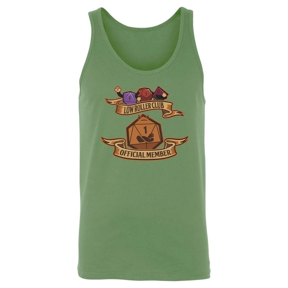 Low Roller Club Unisex Jersey Tank - Leaf - 10