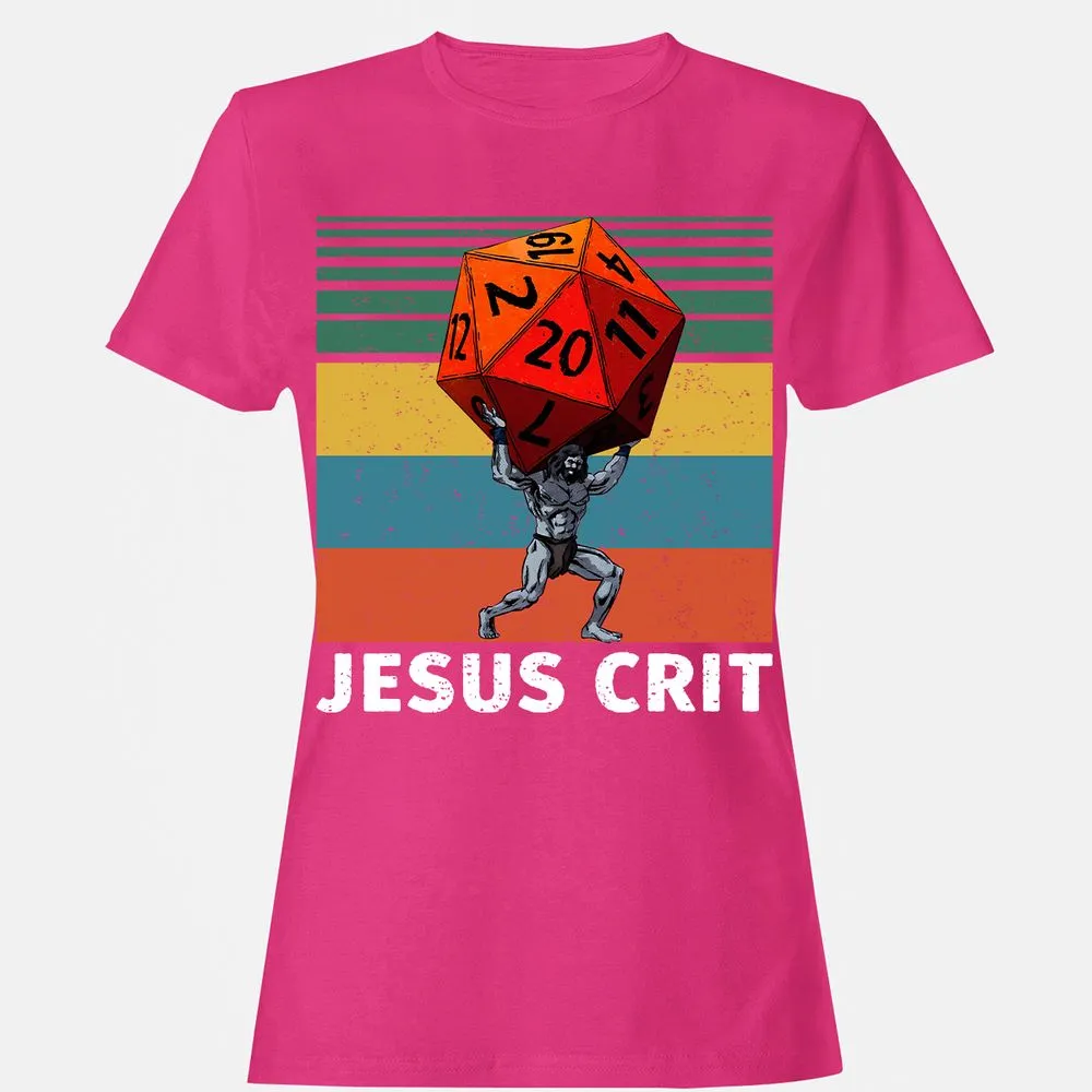 Jesus Crit Women's T-Shirt - Heliconia - 6