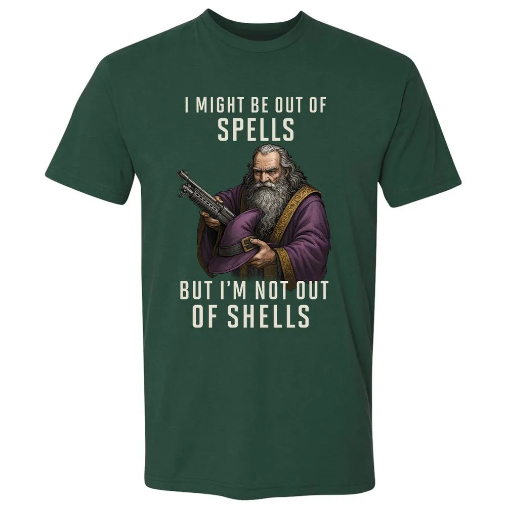 Not Out Of Shells Premium Unisex T-Shirt - Forest Green - 13