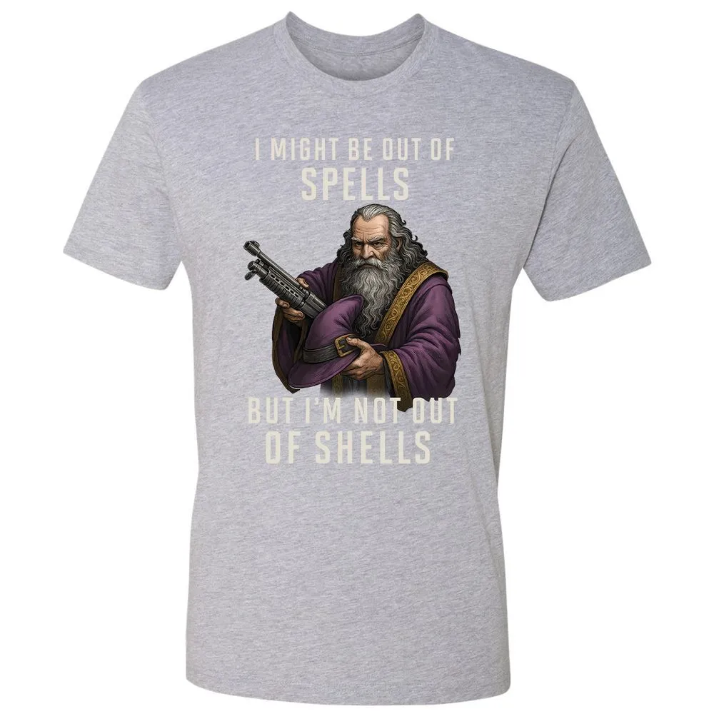 Not Out Of Shells Premium Unisex T-Shirt - Heather Grey - 9