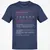 Frontend Developer Stats Classic Unisex T-Shirt - Navy - 7